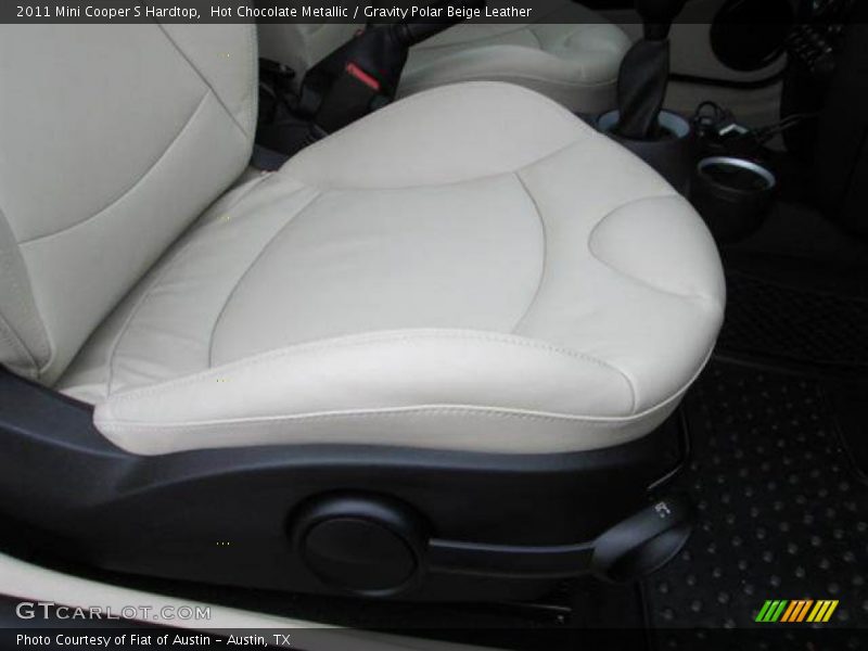 Hot Chocolate Metallic / Gravity Polar Beige Leather 2011 Mini Cooper S Hardtop
