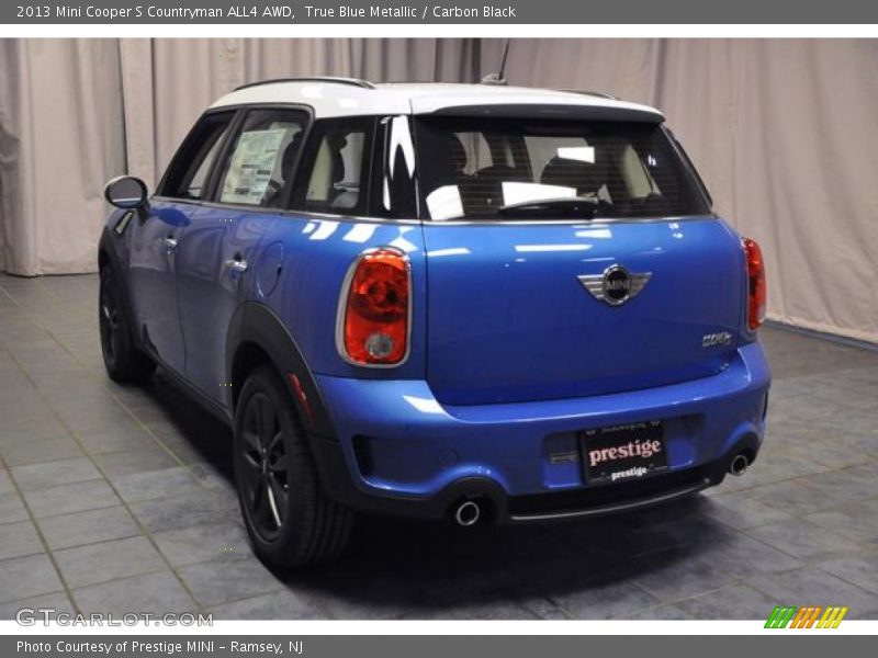 True Blue Metallic / Carbon Black 2013 Mini Cooper S Countryman ALL4 AWD