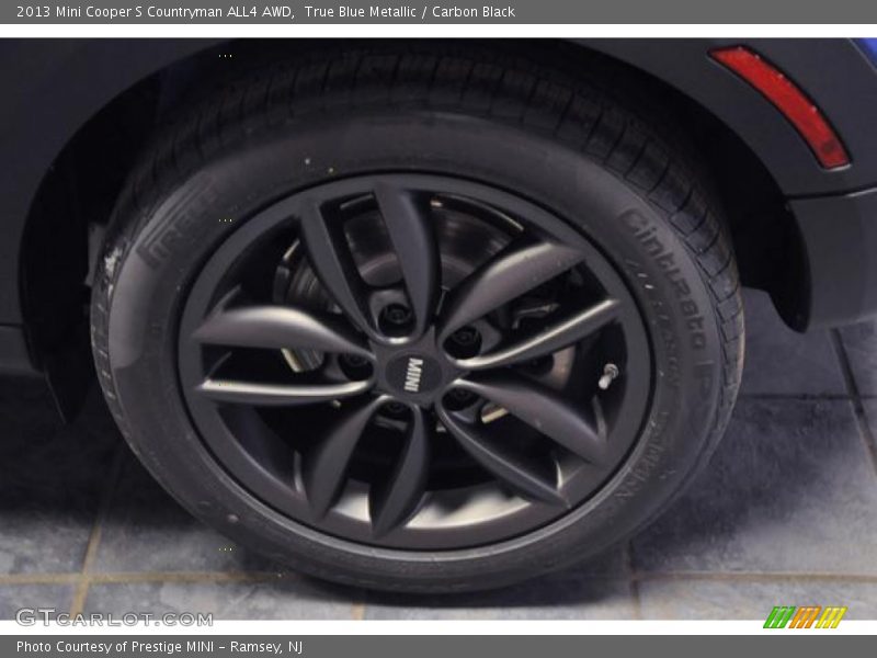 True Blue Metallic / Carbon Black 2013 Mini Cooper S Countryman ALL4 AWD