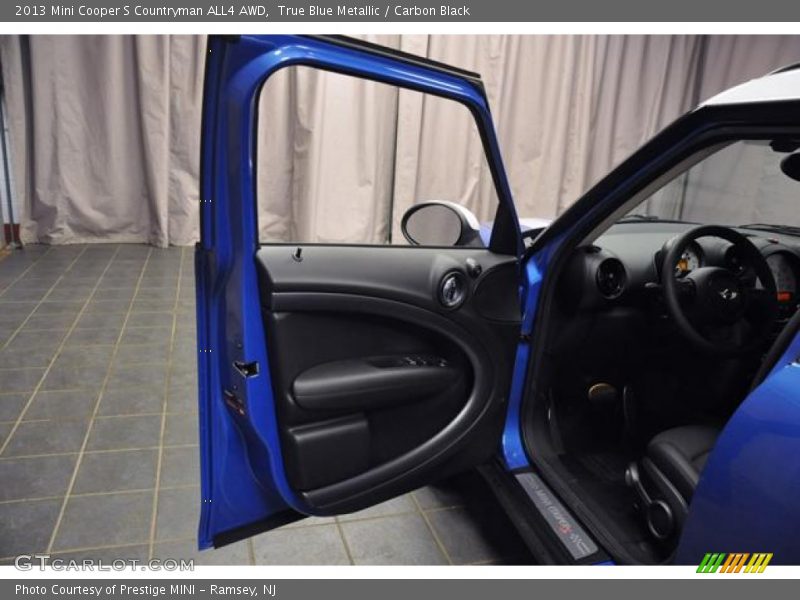 True Blue Metallic / Carbon Black 2013 Mini Cooper S Countryman ALL4 AWD