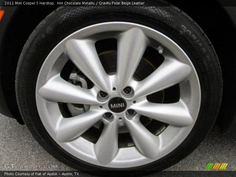 Hot Chocolate Metallic / Gravity Polar Beige Leather 2011 Mini Cooper S Hardtop