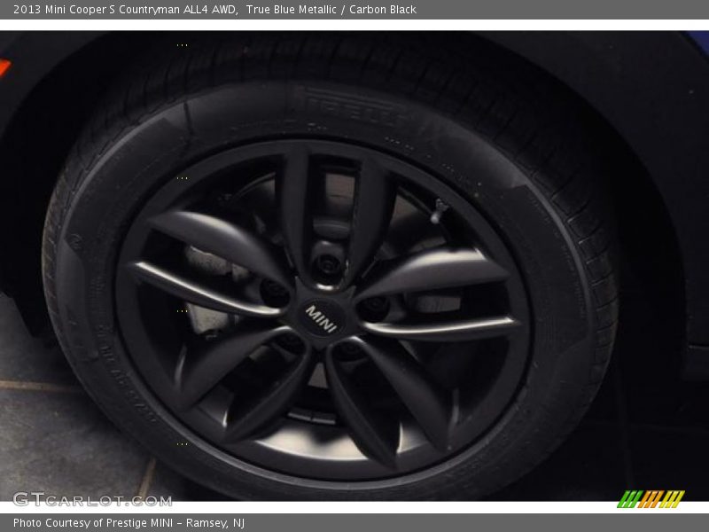 True Blue Metallic / Carbon Black 2013 Mini Cooper S Countryman ALL4 AWD