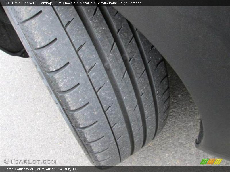 Hot Chocolate Metallic / Gravity Polar Beige Leather 2011 Mini Cooper S Hardtop