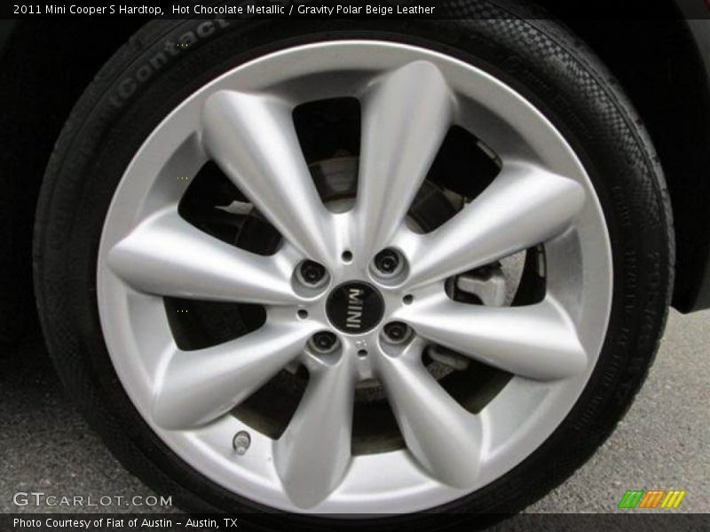Hot Chocolate Metallic / Gravity Polar Beige Leather 2011 Mini Cooper S Hardtop