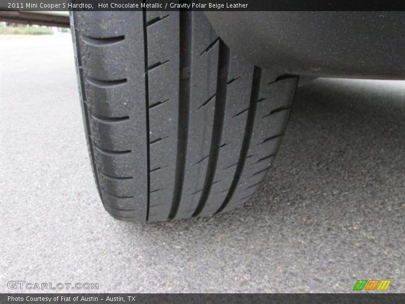 Hot Chocolate Metallic / Gravity Polar Beige Leather 2011 Mini Cooper S Hardtop