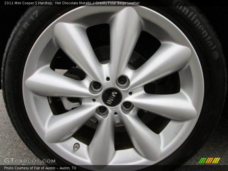 Hot Chocolate Metallic / Gravity Polar Beige Leather 2011 Mini Cooper S Hardtop