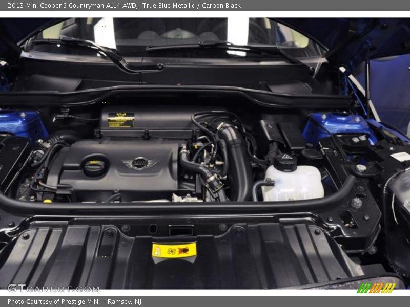 True Blue Metallic / Carbon Black 2013 Mini Cooper S Countryman ALL4 AWD