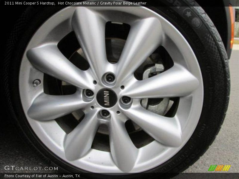 Hot Chocolate Metallic / Gravity Polar Beige Leather 2011 Mini Cooper S Hardtop