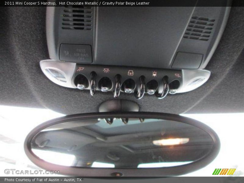 Hot Chocolate Metallic / Gravity Polar Beige Leather 2011 Mini Cooper S Hardtop