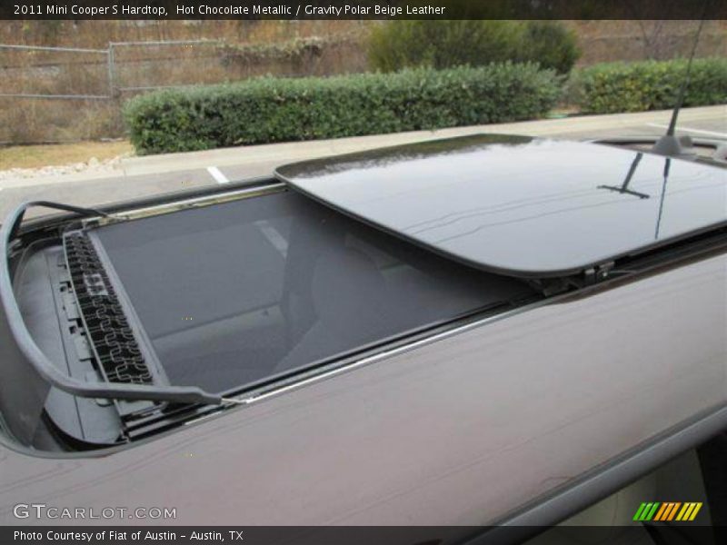 Hot Chocolate Metallic / Gravity Polar Beige Leather 2011 Mini Cooper S Hardtop