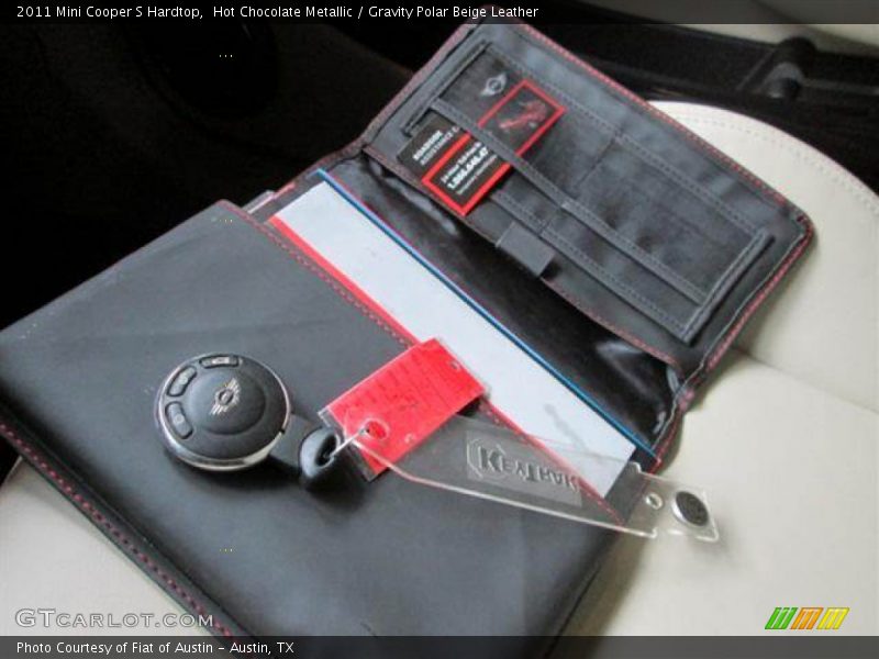 Hot Chocolate Metallic / Gravity Polar Beige Leather 2011 Mini Cooper S Hardtop