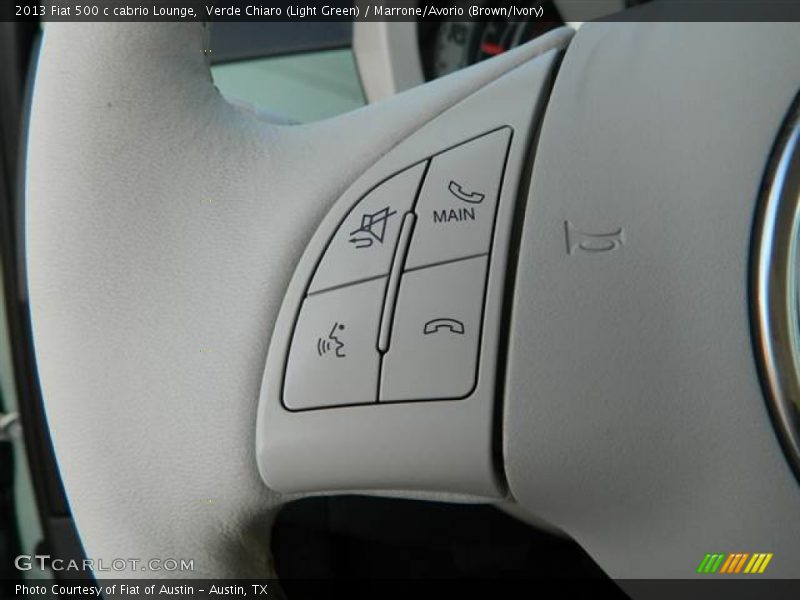 Controls of 2013 500 c cabrio Lounge