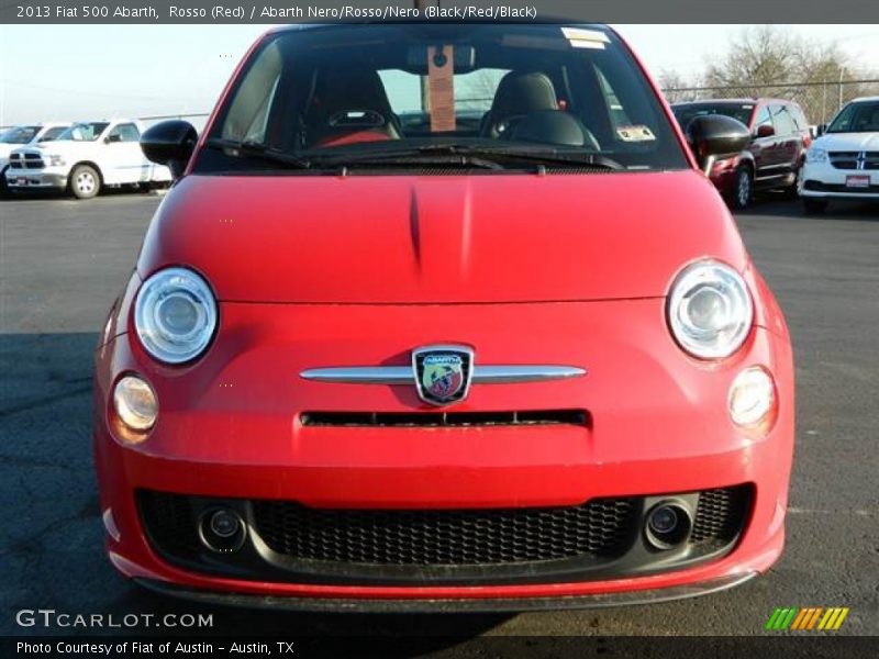  2013 500 Abarth Rosso (Red)