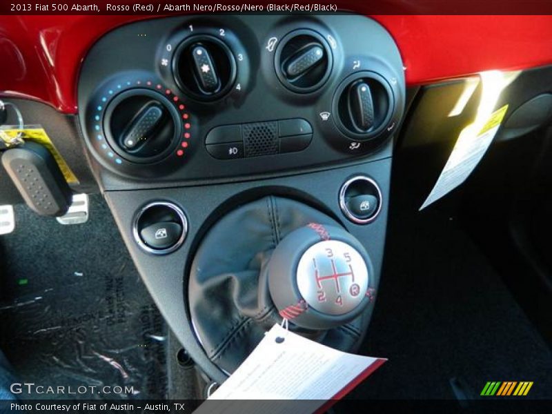  2013 500 Abarth 5 Speed Manual Shifter