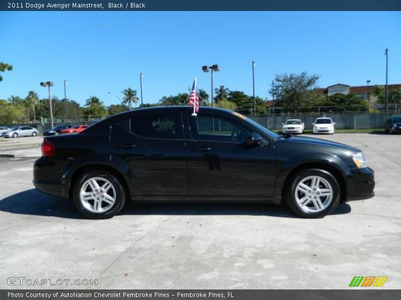 Black / Black 2011 Dodge Avenger Mainstreet