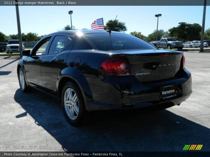 Black / Black 2011 Dodge Avenger Mainstreet