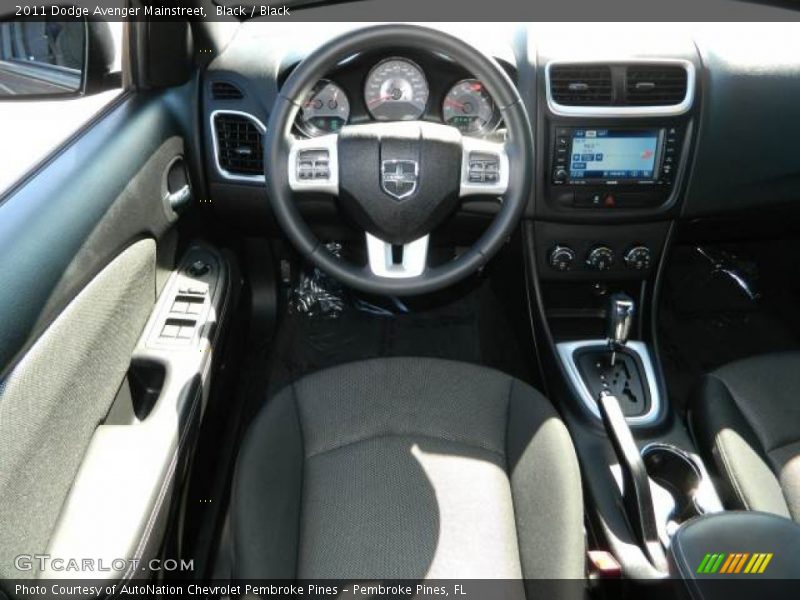 Black / Black 2011 Dodge Avenger Mainstreet