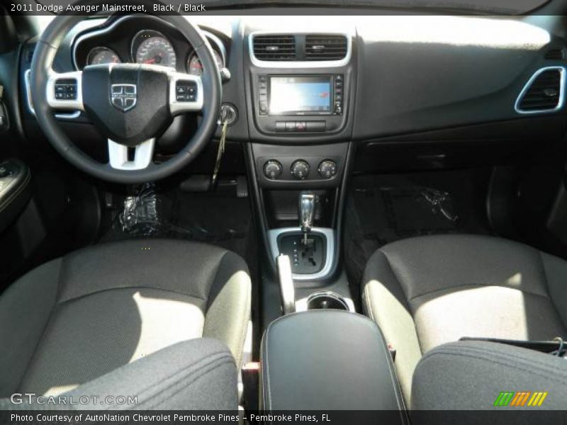 Black / Black 2011 Dodge Avenger Mainstreet