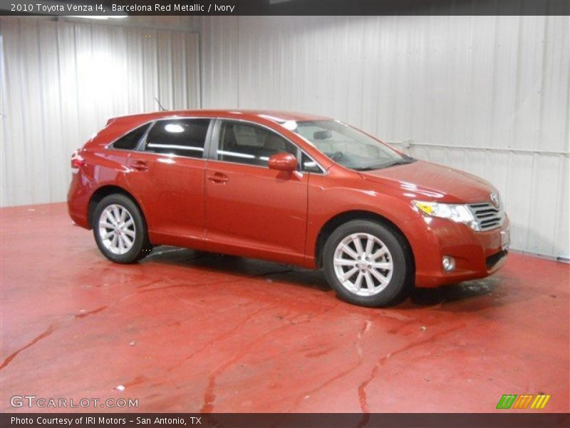 Barcelona Red Metallic / Ivory 2010 Toyota Venza I4