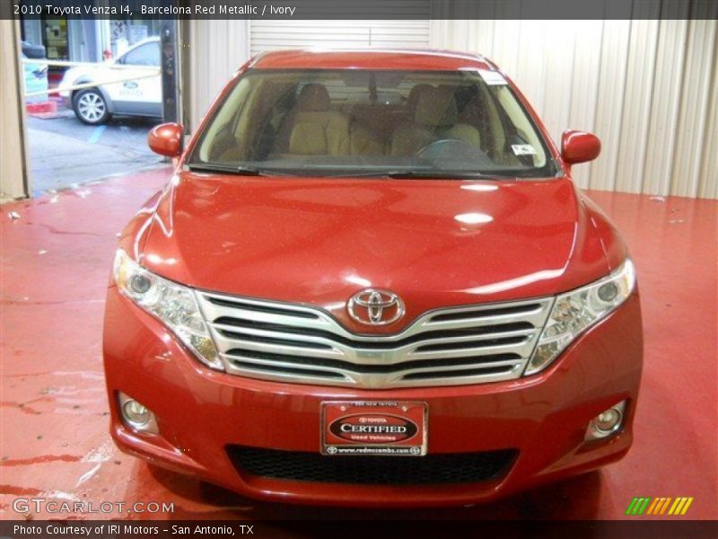 Barcelona Red Metallic / Ivory 2010 Toyota Venza I4