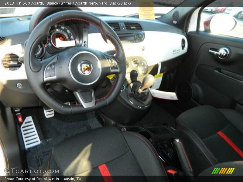 Abarth Nero/Nero (Black/Black) Interior - 2013 500 Abarth 