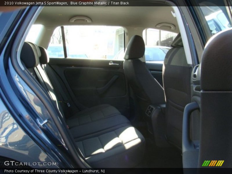 Blue Graphite Metallic / Titan Black 2010 Volkswagen Jetta S SportWagen