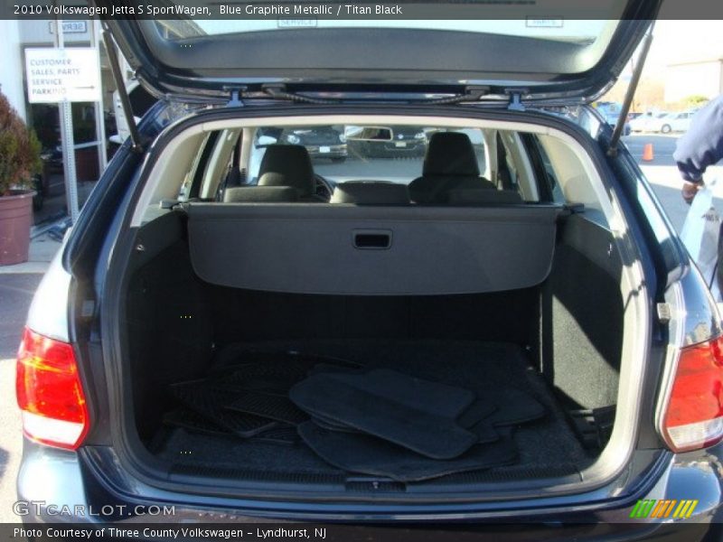 Blue Graphite Metallic / Titan Black 2010 Volkswagen Jetta S SportWagen