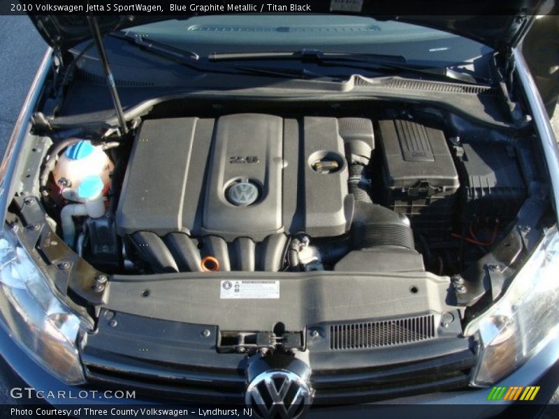 Blue Graphite Metallic / Titan Black 2010 Volkswagen Jetta S SportWagen