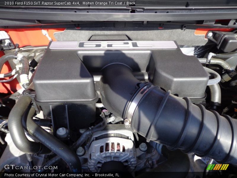 Molten Orange Tri Coat / Black 2010 Ford F150 SVT Raptor SuperCab 4x4