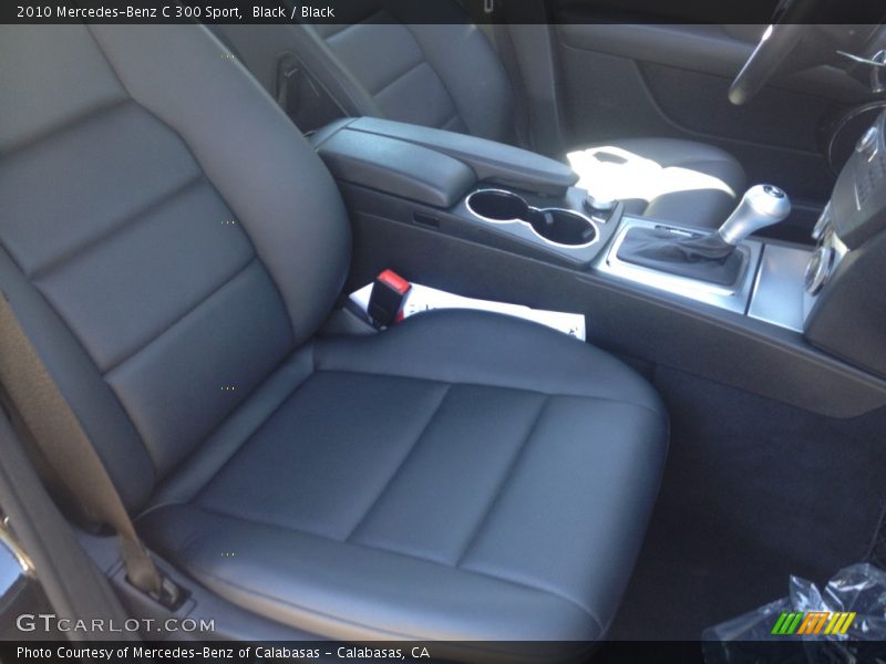 Black / Black 2010 Mercedes-Benz C 300 Sport