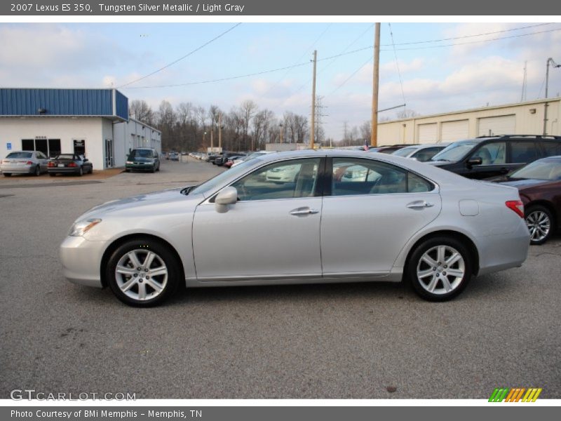 Tungsten Silver Metallic / Light Gray 2007 Lexus ES 350