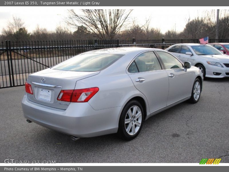 Tungsten Silver Metallic / Light Gray 2007 Lexus ES 350