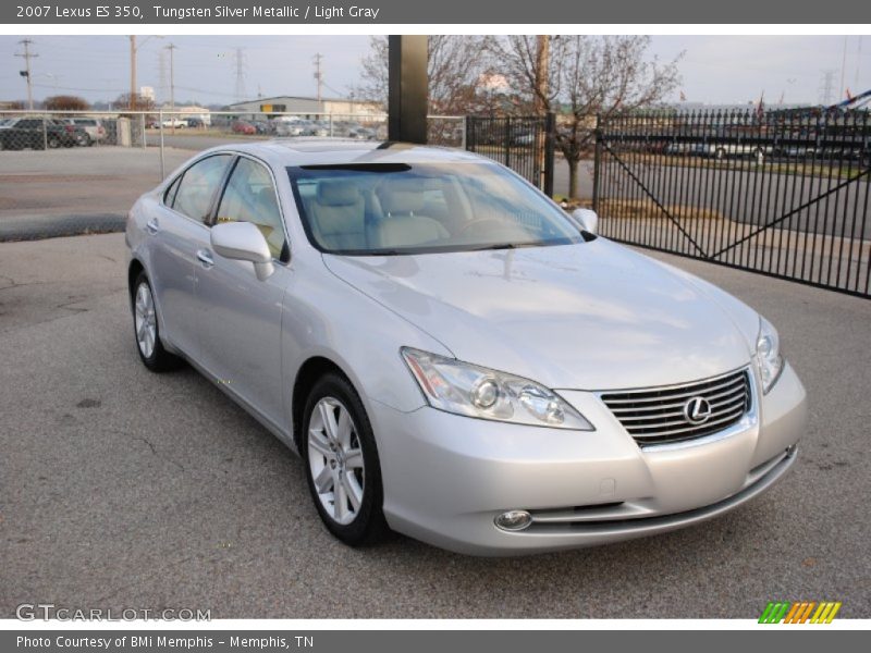 Tungsten Silver Metallic / Light Gray 2007 Lexus ES 350