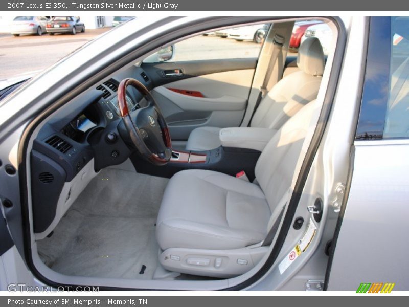 Tungsten Silver Metallic / Light Gray 2007 Lexus ES 350