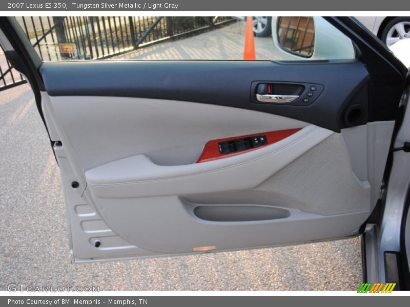Tungsten Silver Metallic / Light Gray 2007 Lexus ES 350