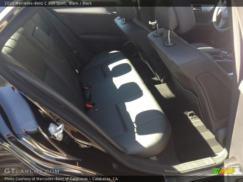 Black / Black 2010 Mercedes-Benz C 300 Sport