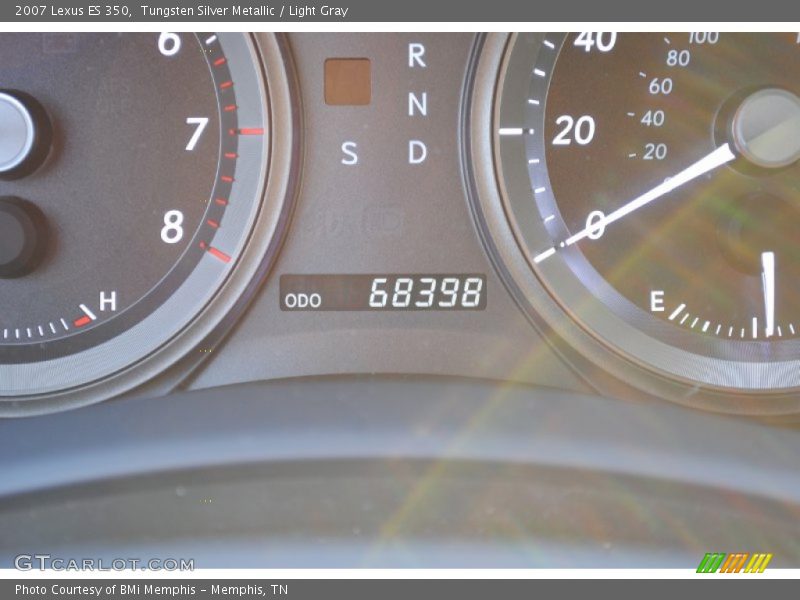 Tungsten Silver Metallic / Light Gray 2007 Lexus ES 350