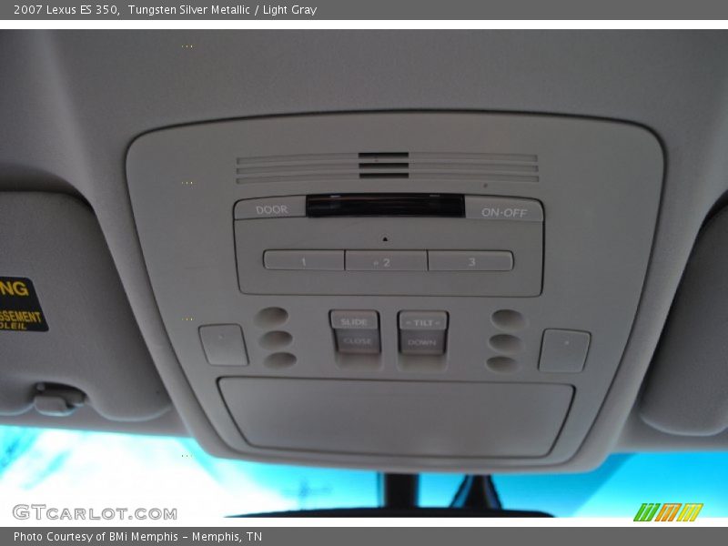 Tungsten Silver Metallic / Light Gray 2007 Lexus ES 350