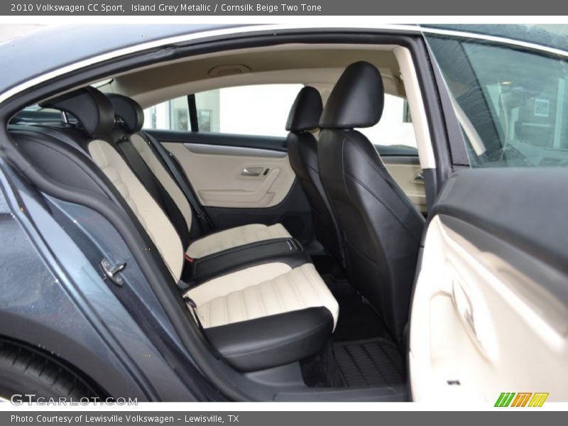 Island Grey Metallic / Cornsilk Beige Two Tone 2010 Volkswagen CC Sport