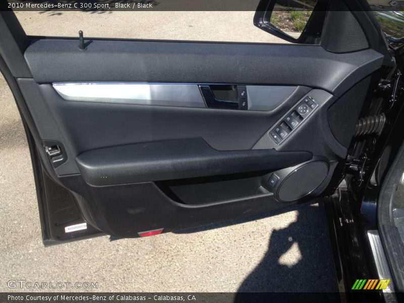 Black / Black 2010 Mercedes-Benz C 300 Sport