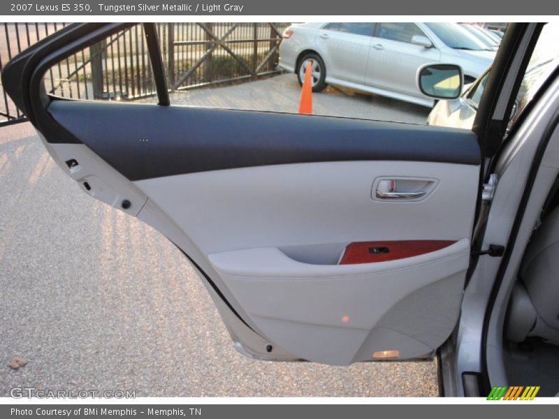 Tungsten Silver Metallic / Light Gray 2007 Lexus ES 350