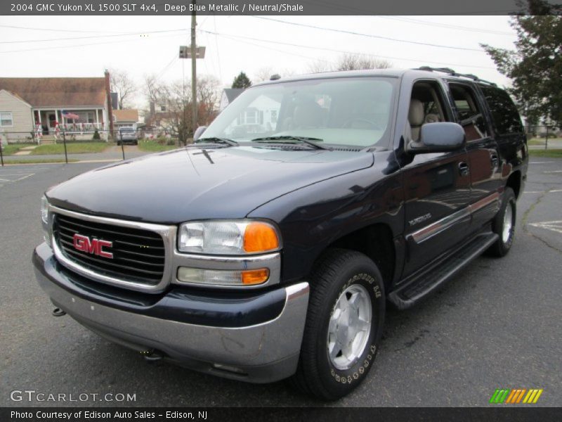 Deep Blue Metallic / Neutral/Shale 2004 GMC Yukon XL 1500 SLT 4x4