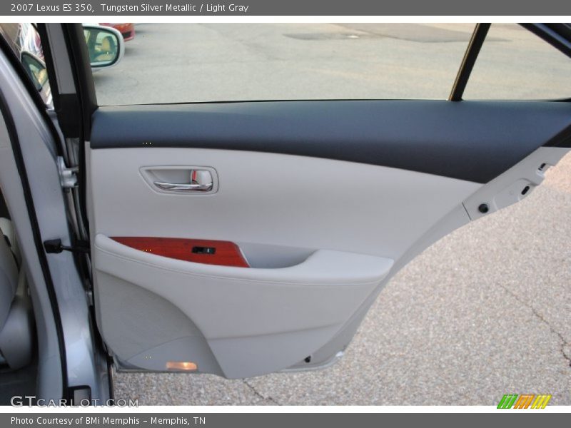 Tungsten Silver Metallic / Light Gray 2007 Lexus ES 350