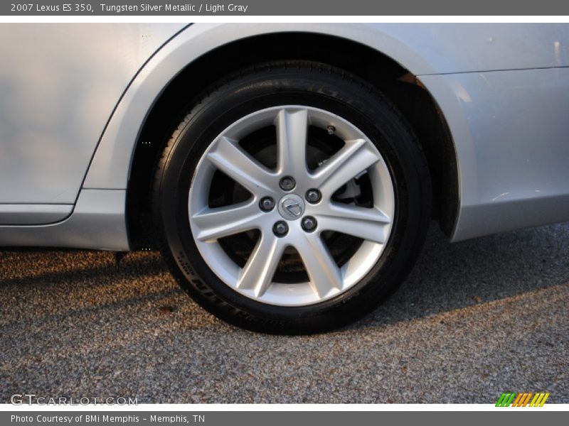 Tungsten Silver Metallic / Light Gray 2007 Lexus ES 350