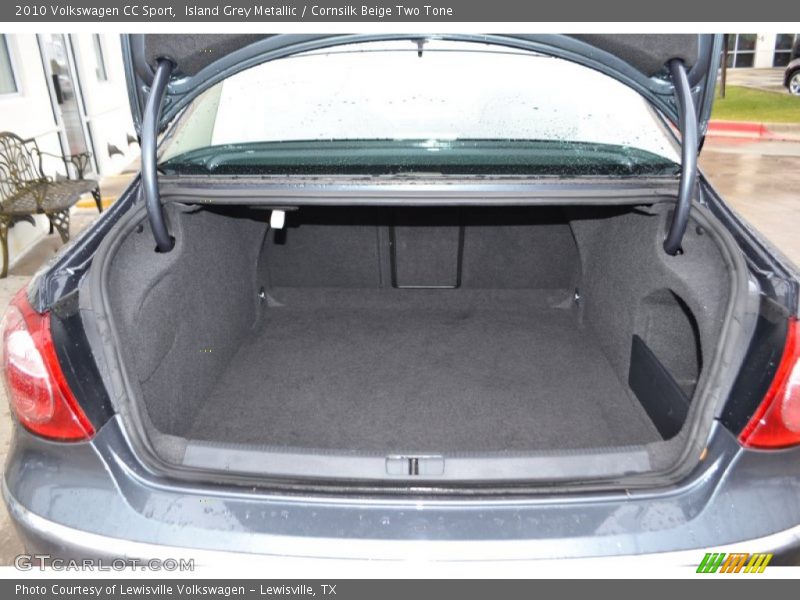 Island Grey Metallic / Cornsilk Beige Two Tone 2010 Volkswagen CC Sport