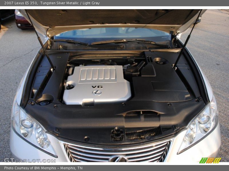 Tungsten Silver Metallic / Light Gray 2007 Lexus ES 350