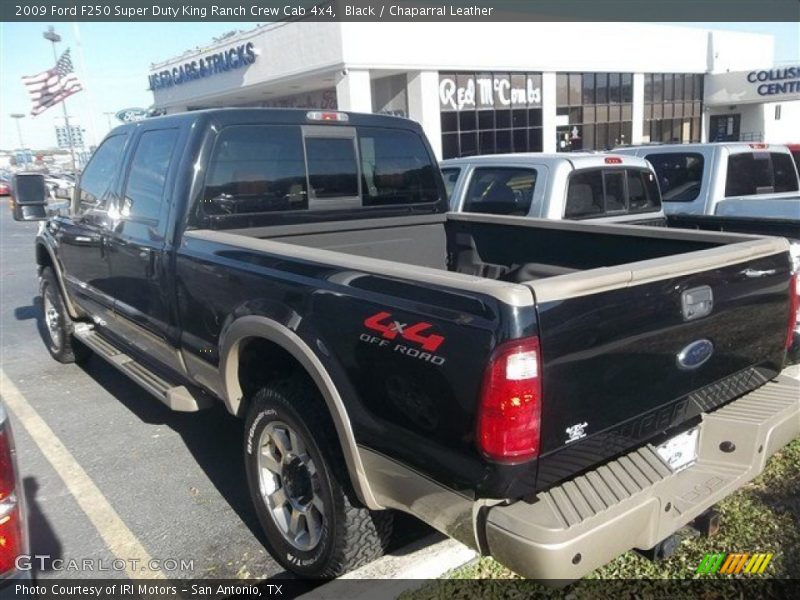 Black / Chaparral Leather 2009 Ford F250 Super Duty King Ranch Crew Cab 4x4