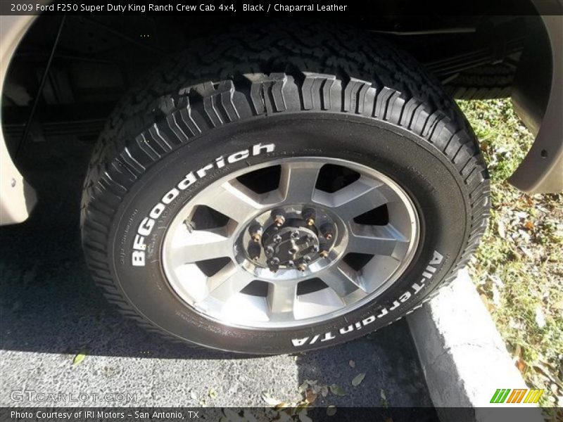 Black / Chaparral Leather 2009 Ford F250 Super Duty King Ranch Crew Cab 4x4