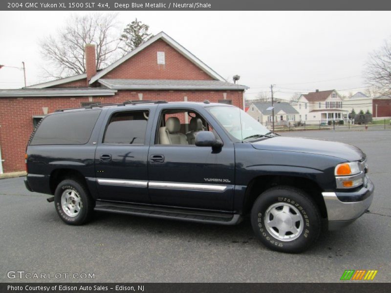 Deep Blue Metallic / Neutral/Shale 2004 GMC Yukon XL 1500 SLT 4x4
