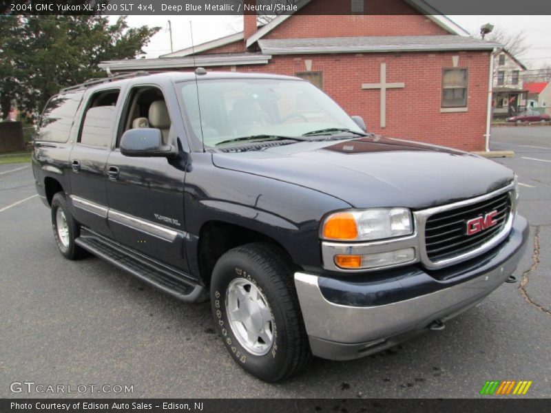 Deep Blue Metallic / Neutral/Shale 2004 GMC Yukon XL 1500 SLT 4x4